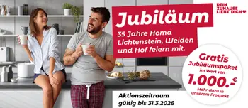Jubiläums Aktion - Gratis Jubiläumspaket im Wert von 1000€